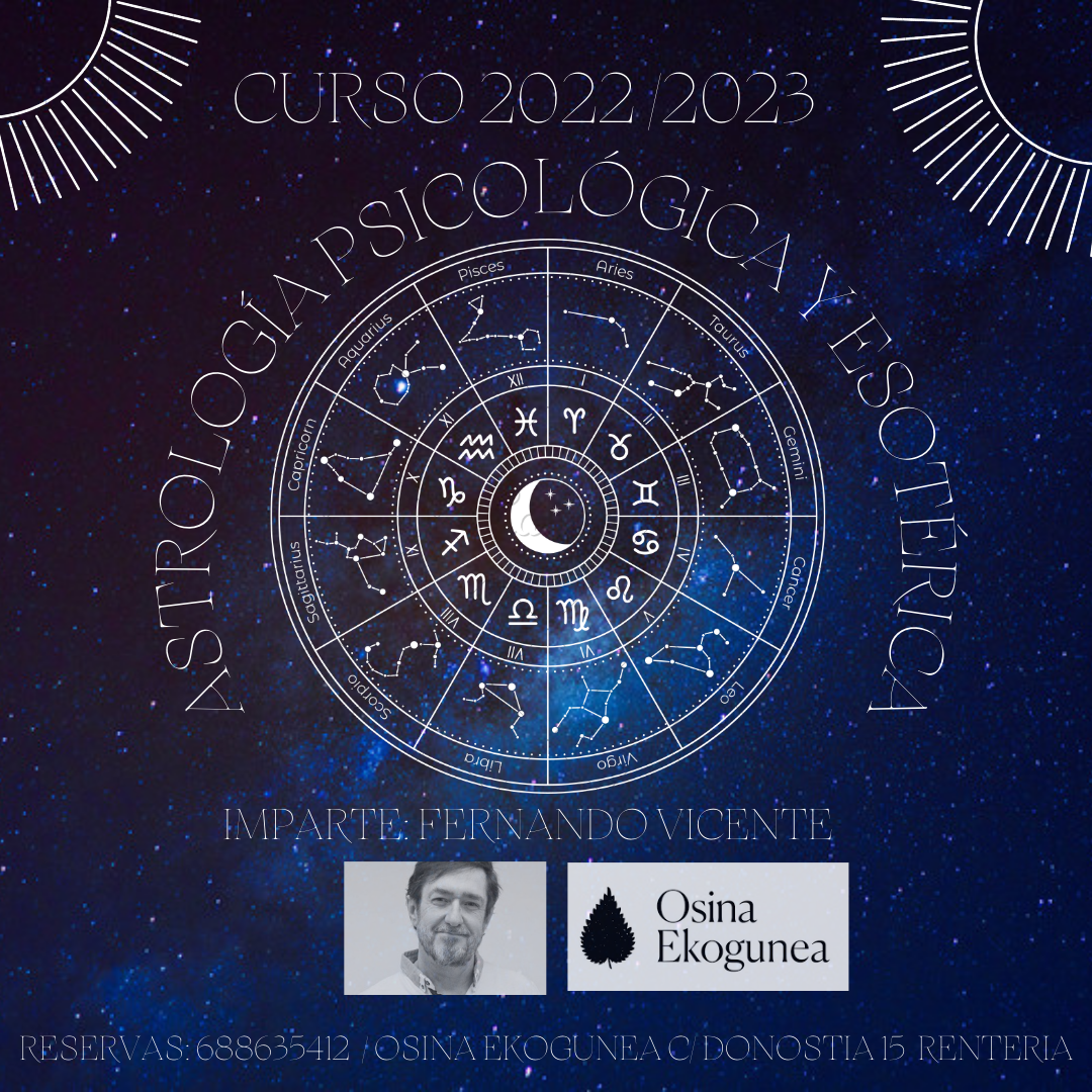 Curso 2022/2023 en Astrología Psicológica y Esotérica - Osina Ekogunea